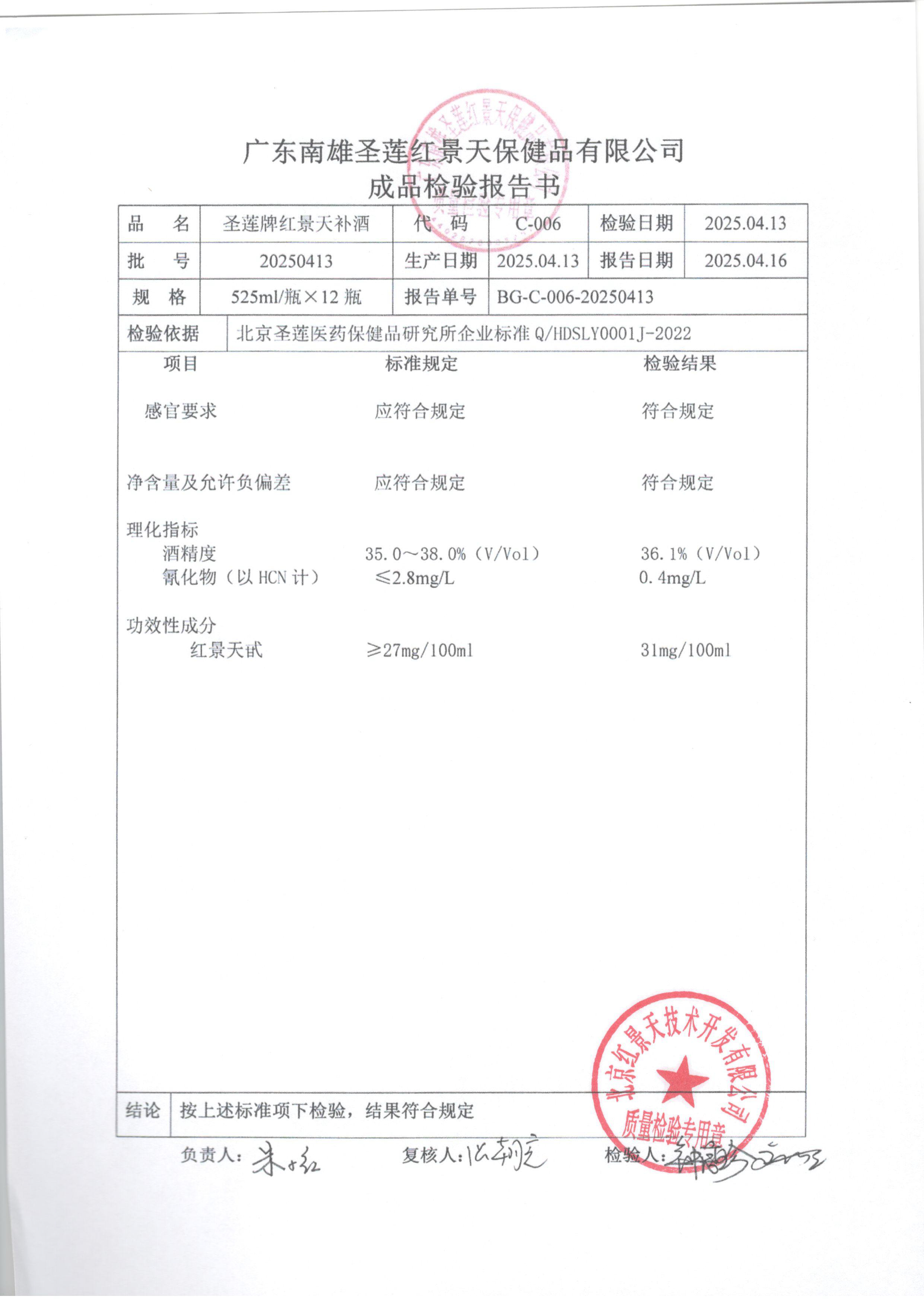 2025年4月成品检测报告(图2)