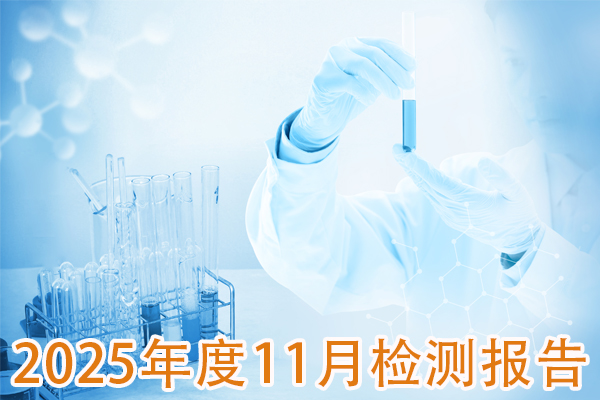 2025年11月成品检测报告