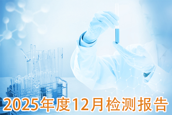 2025年12月成品检测报告