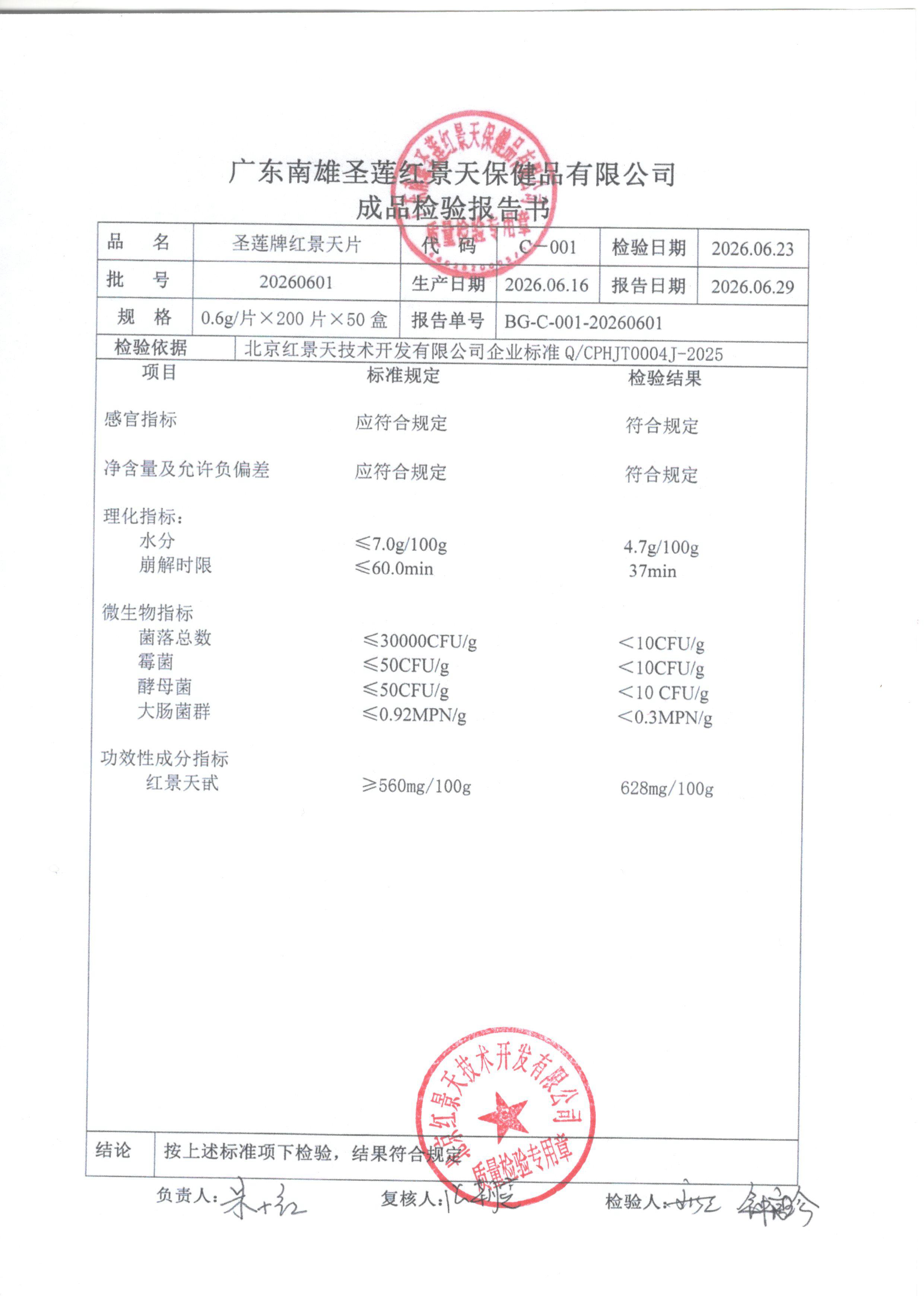 2026年6月成品检测报告(图2)